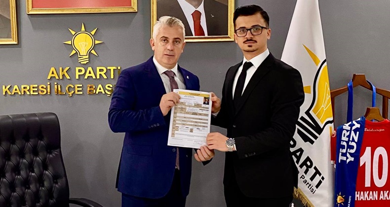 Mustafa Bilal Dönmez Genç Karesi İçin Aday