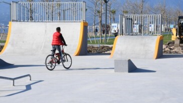 Gençlerin gözdesi skate parklar yaygınlaşıyor