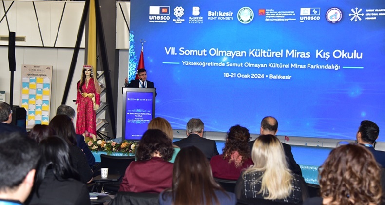 VII. Somut Olmayan Kültürel Miras Kış Okulu Balıkesir’de başladı
