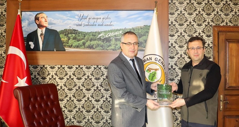 Orman Enstitüsü Yöneticileri Balıkesir Orman Bölge Müdürü ile Buluştu