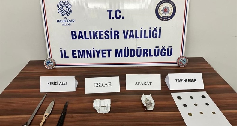 Balıkesir’de uyuşturucuya geçit yok