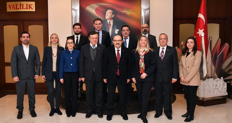 BASİAD Vali İsmail Ustaoğlu’nu ziyaret etti