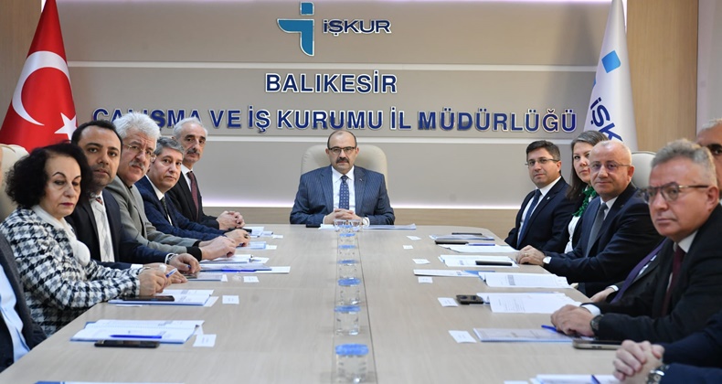 İl İstihdam ve Mesleki Eğitim Kurulu Toplantısı Gerçekleştirildi