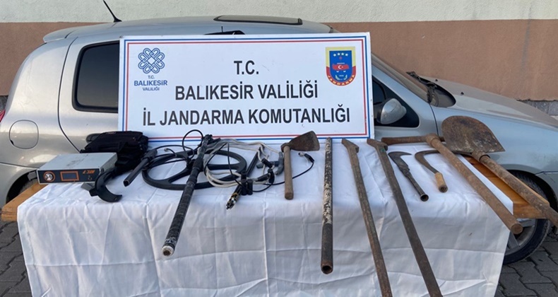 Jandarma’dan Kaçak Kazı Operasyonu