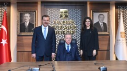 Cumhurbaşkanı Erdoğan Büyükşehir’i ziyaret etti