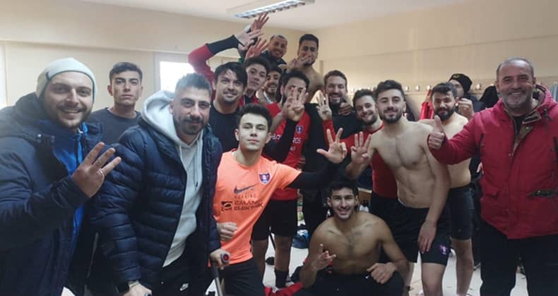 Gaziosmapaşaspor Bigadiç'ten mutlu döndü