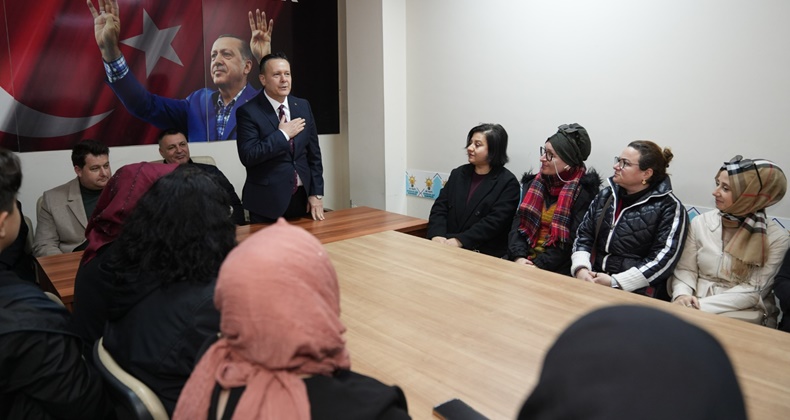 Altıeylül Teşkilatı Mesut Eray’ı bağrına bastı