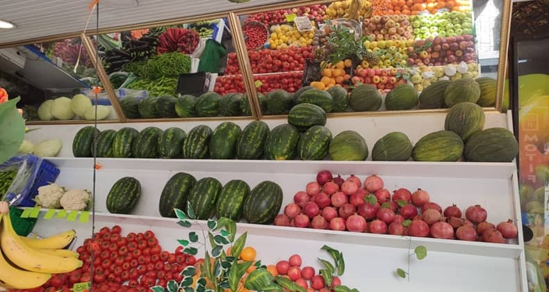İran Karpuzu Manavdaki Yerini Aldı