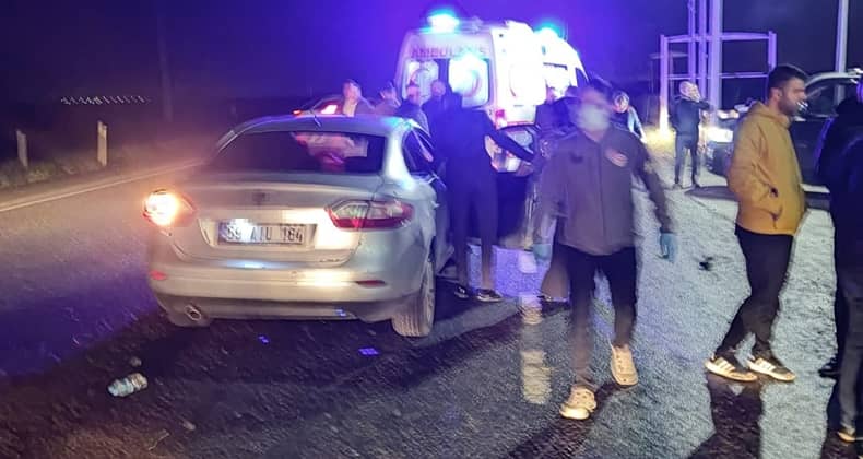 Yaralıyı ezip yardım edenlere çarptı