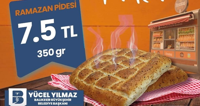 Fırıntaş’ta Ramazan Pidesi 7.5 TL