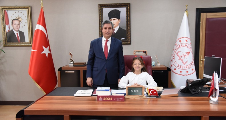 Minik Müdürden Çevre Bilinci ve Okuma Kültürü Mesajı