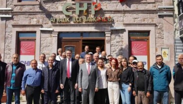CHP Genel Başkan Yardımcısı Aytekin’den, Mesut Ergin’e ziyaret