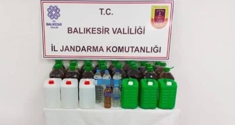 Kaçak alkol ve sahte zeytinyağı üretenlere yönelik operasyon