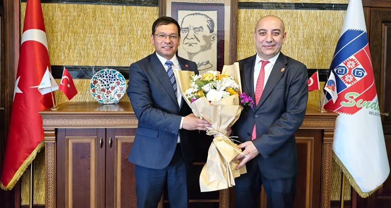 Serkan Sak’ı ziyaret ettiler