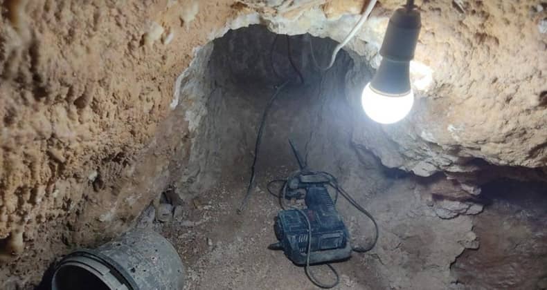 Define İçin Metrelerce Kazı Yapan 4 Şüpheli Yakalandı