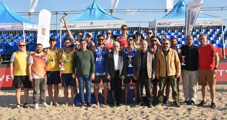 Ören Plajı’nda düzenlenen Balkan Şampiyonası sona erdi