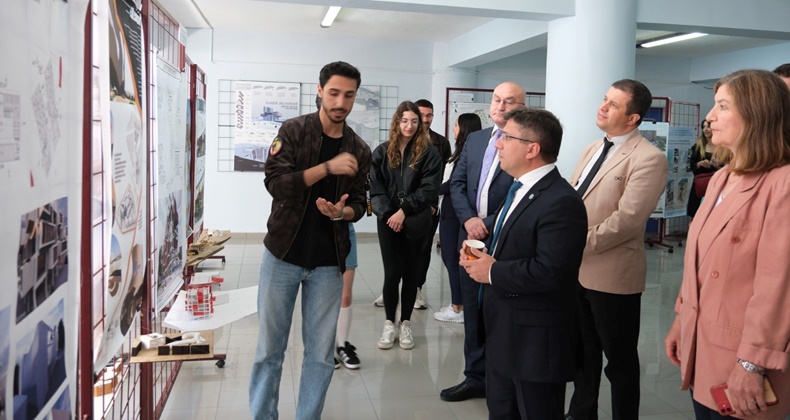 ‘Mimari Tasarım Dersleri Sergisi’ açıldı