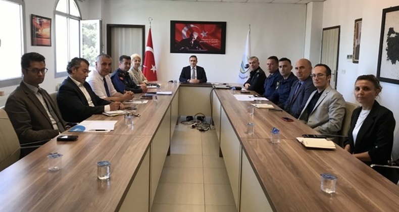 BURHANİYE' DE YAZ MEVSİMİNDE ALINACAK TEDBİRLER GÖRÜŞÜLDÜ