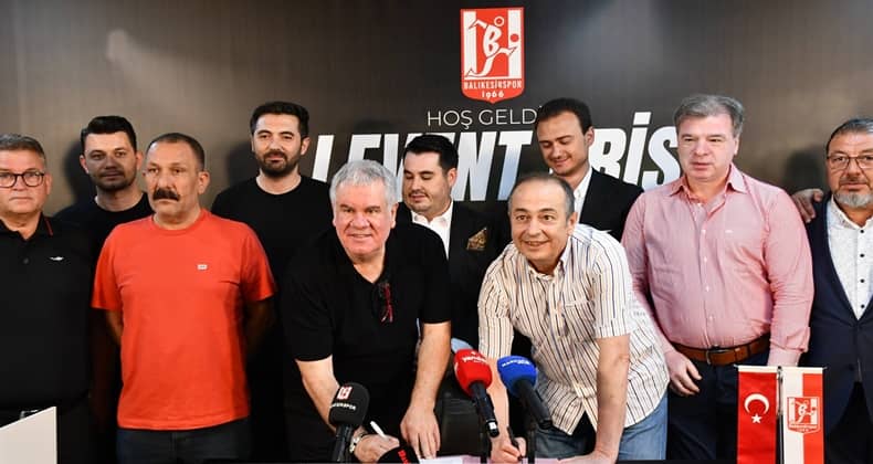 Balıkesirspor’da Levent Eriş dönemi resmen başladı