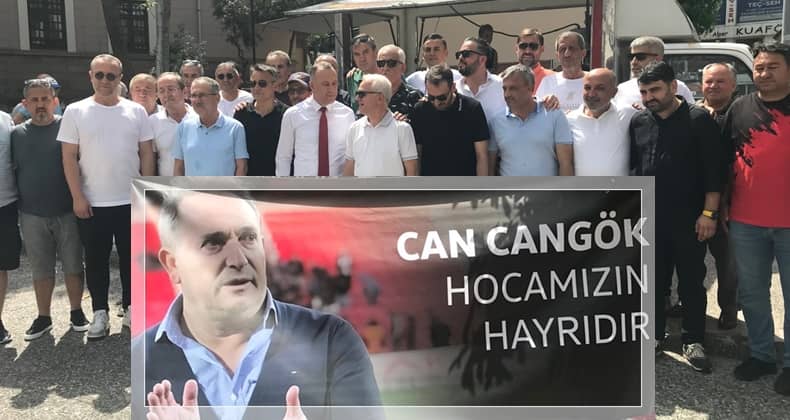 Balıkesirspor’un efsanelerinden Can Cangök anısına lokma hayrı düzenlendi