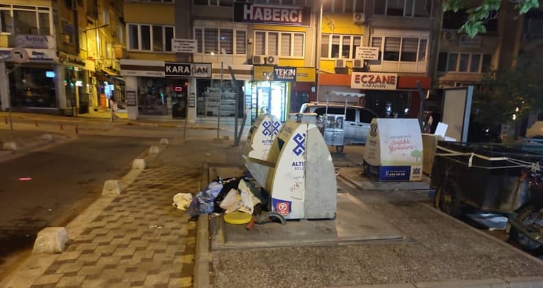 Çöp Atıkları Akşam Saatinde Artıyor