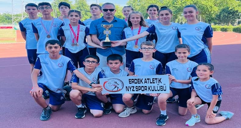 Erdekli atletler final biletiyle döndü