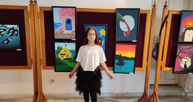 Eserleri Göz Kamaştırdı