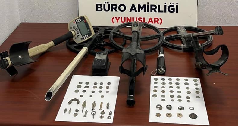 Kütahya’da 75 Parça Tarihi Eser Ele Geçirildi