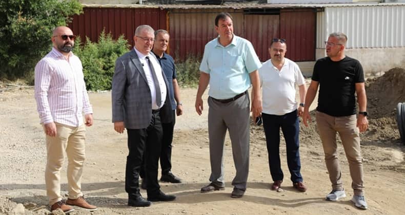 Mehmet Ertaş çalışmaları yerinde takip ediyor