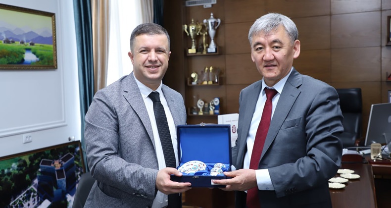 BAÜN ve Kırgızistan Osh Devlet Üniversitesi Arasında İş Birliği Adımları