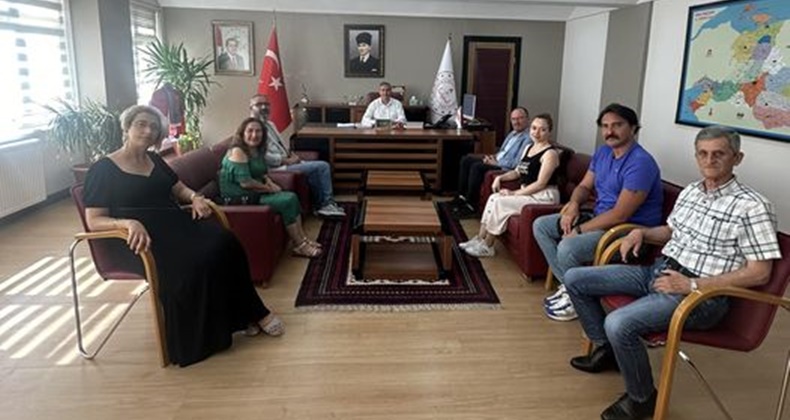 Eğitim-İş’ten Tatlı’ya ziyaret