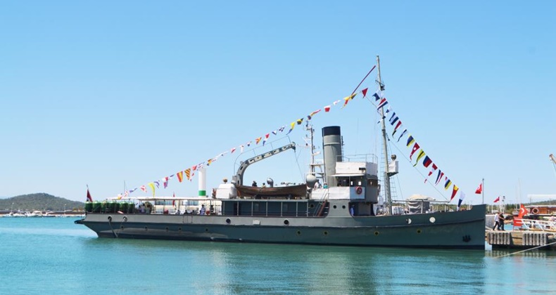 TCG Nusret Gemisi Ayvalık’ta
