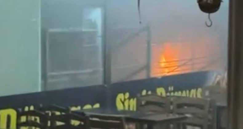 Bandırma’da simit fırınında yangın