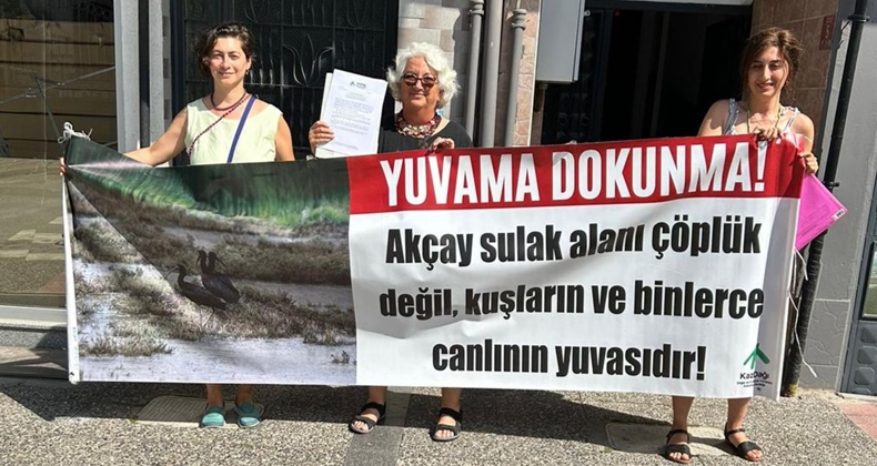 Akçay sulak alanı için iki bin imza toplandı