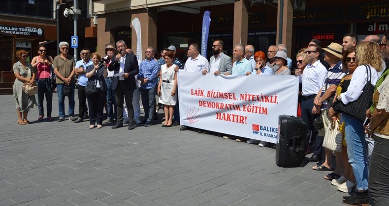 CHP Balıkesir İl Başkanlığı’ndan Eğitim Maratonu Açıklaması