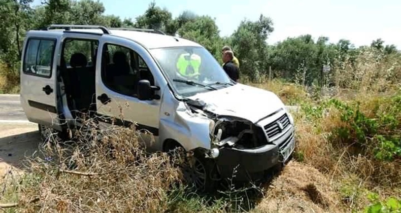 BALIKESİR'DE TRAFİK KAZASI: 1 YARALI