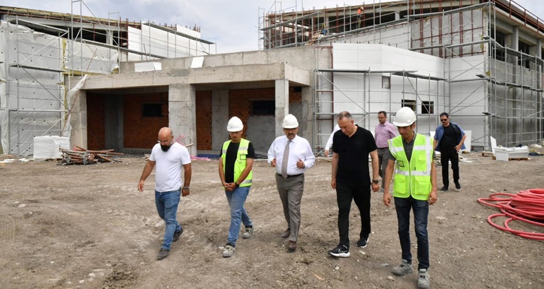 Çalışmaları yerinde inceledi