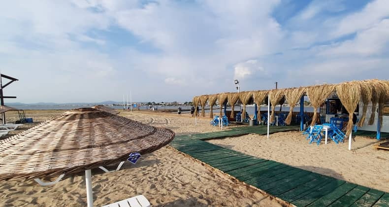Ayvalık’ın Mavi Bayraklı Cenneti Altınova Kum Adası Plajı