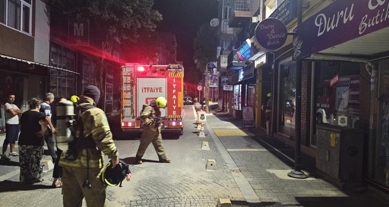 Bandırma’da ocakta unutulan yemek yangına sebep oldu