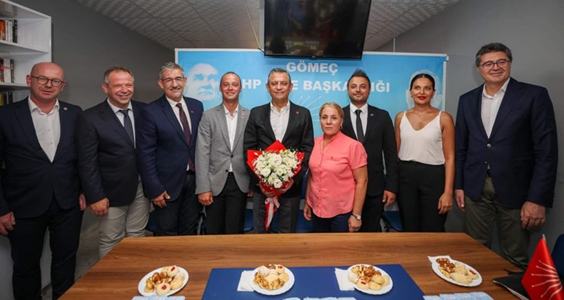 CHP Genel Başkanı Özgür Özel Balıkesir Gömeç’i Ziyaret Etti