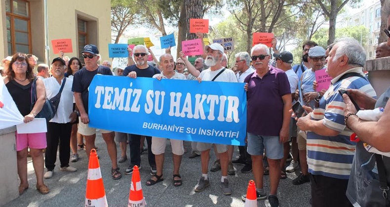 Balıkesir’de su eylemi