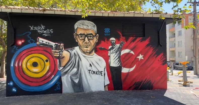 Milli Sporcu Yusuf Dikeç’e Altıeylül Belediyesi’nden anlamlı jest