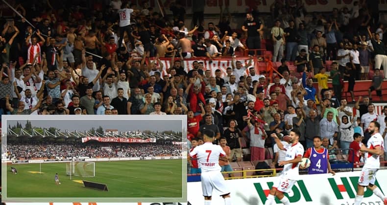 Balıkesirspor Tribünleri Eski Günleri Hatırlattı