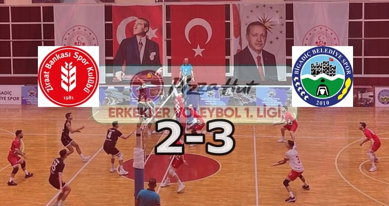 Bigadiç Belediyespor Ziraat Bankkart deplasmanında kazandı