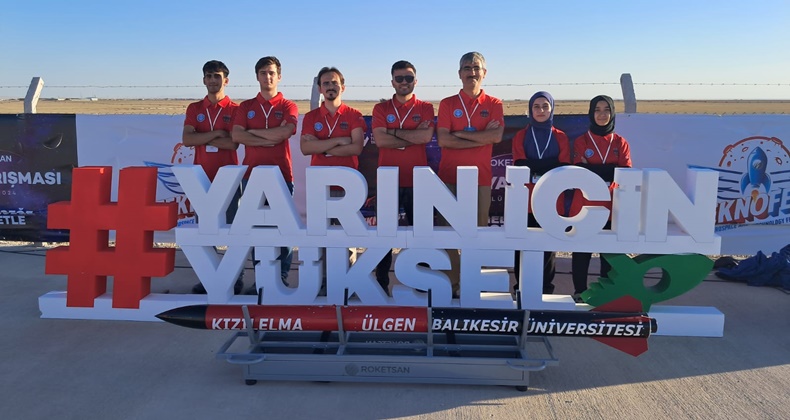 BAÜN’lü Öğrenciler Teknofest Roket Yarışmasında