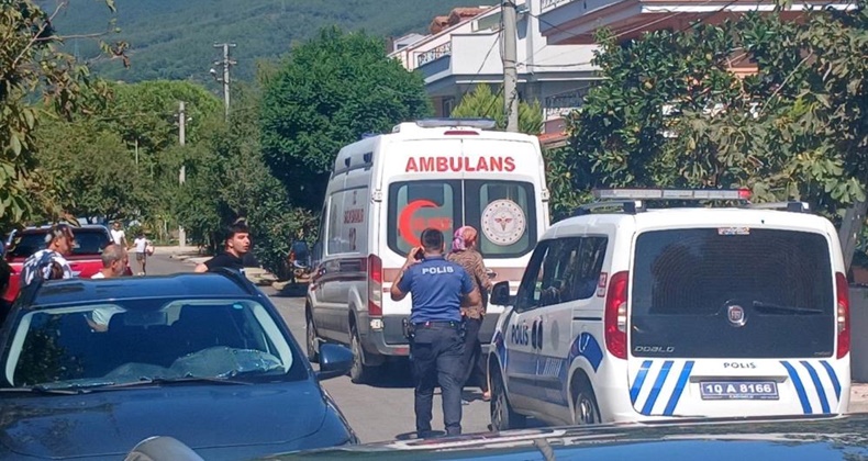 Erdek’te eski eş dehşeti: Boşandığı eşini bıçakladı