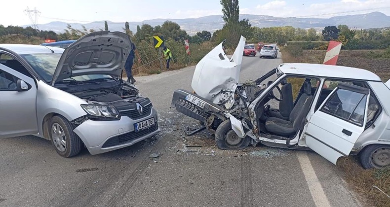 Savaştepe’de zincirleme trafik kazası; 3 yaralı