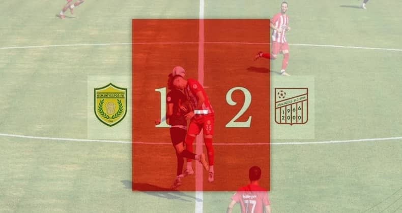 Ayvalıkgücü Belediyespor Osmaniye’de kazandı