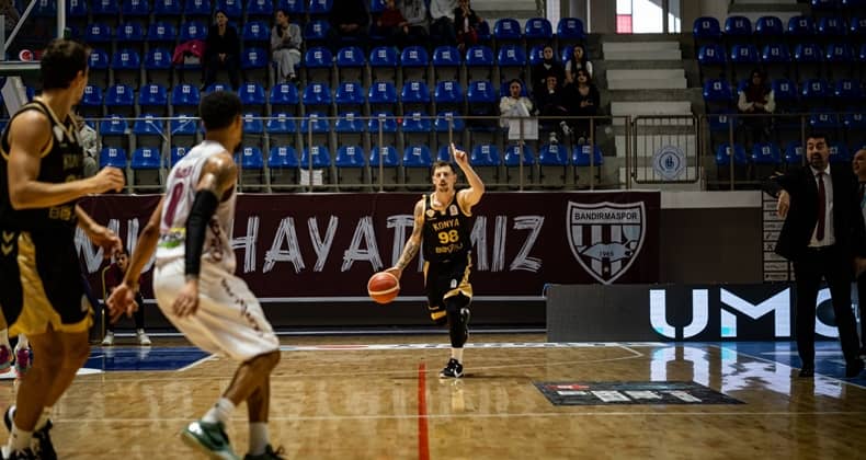 Bandırma Bordo Basketbol evinde kaybetmiyor