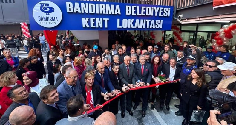 Bandırma Belediyesi 2’nci kent lokantasını hizmete açtı